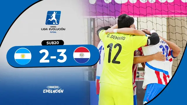 ARGENTINA vs. PARAGUAY | HIGHLIGHTS | CONMEBOL LIGA EVOLUCIÓN FUTSAL - ZONA SUR | SUB20