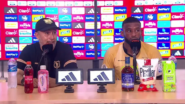 Rueda de prensa de Águilas Doradas tras su partido con Junior