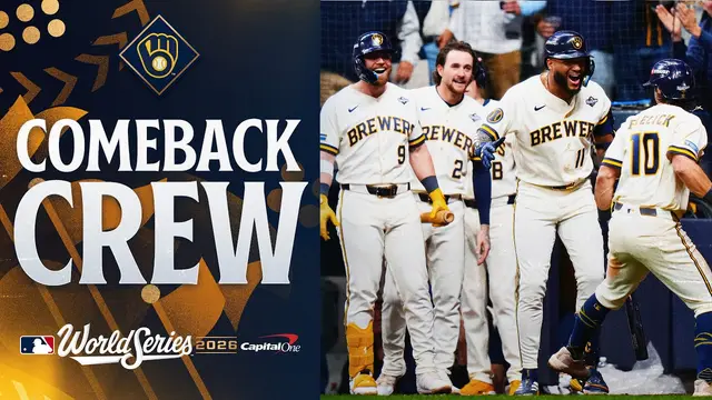 EVERY RUN in the Brewers’ World Series Game 2 COMEBACK WIN! | MLB Highlights