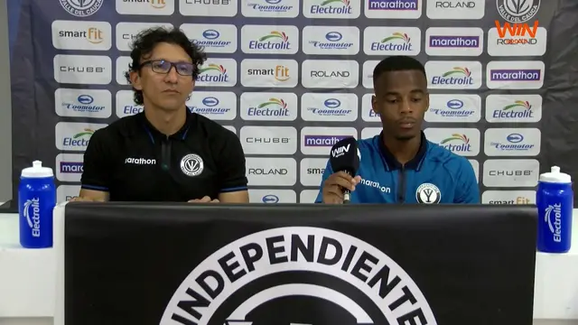 Rueda de prensa de Independiente Valle del Cauca tras su partido con Boca Juniors