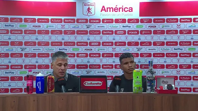 Rueda de prensa de Cúcuta tras su partido con América