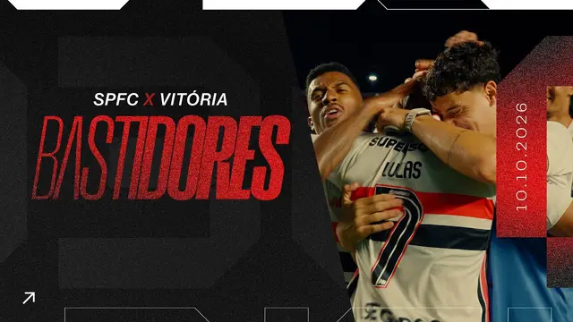 BASTIDORES: SÃO PAULO 2 x 1 VITÓRIA | BRASILEIRÃO 2026