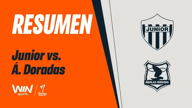 Junior vs. Águilas Doradas (resumen y goles) | Liga BetPlay Dimayor 2026-2 | Fecha 16