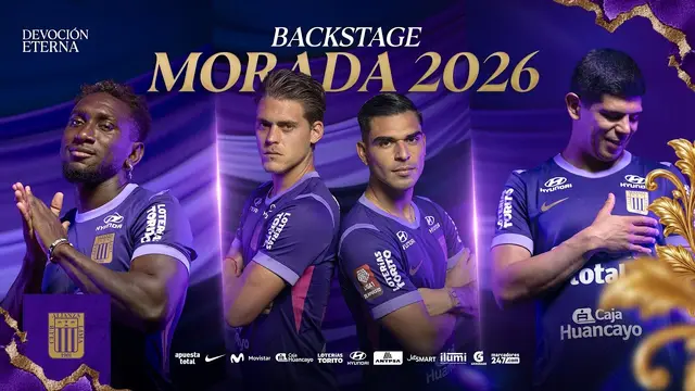 BACKSTAGE MORADA 2026- PRIMER EQUIPO🟣🔥📸| ALIANZA LIMA TV