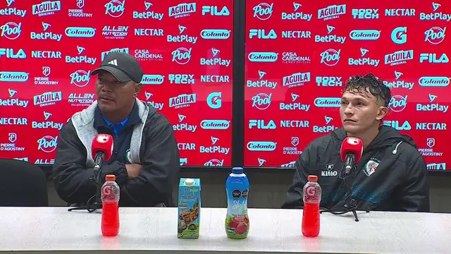Rueda de prensa de Jaguares tras su partido con Santa Fe