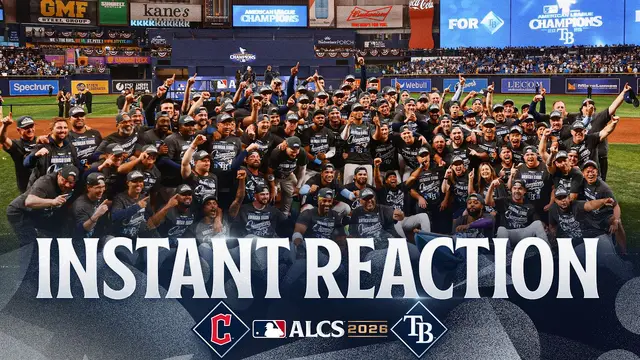 INSTANT REACTION: The Rays are headed to the World Series! Will they take down the Brewers? 👀