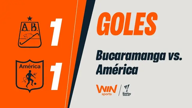 Bucaramanga vs. América (goles) | Liga BetPlay Dimayor 2026-2 | Fecha 15