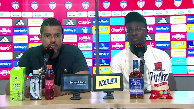 Rueda de prensa de Pereira tras su partido con Junior