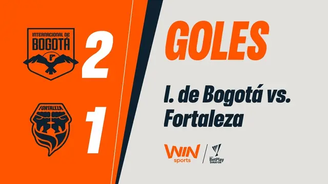 Inter Bogotá vs. Fortaleza  (goles) | Liga BetPlay Dimayor 2026-2 | Fecha 15